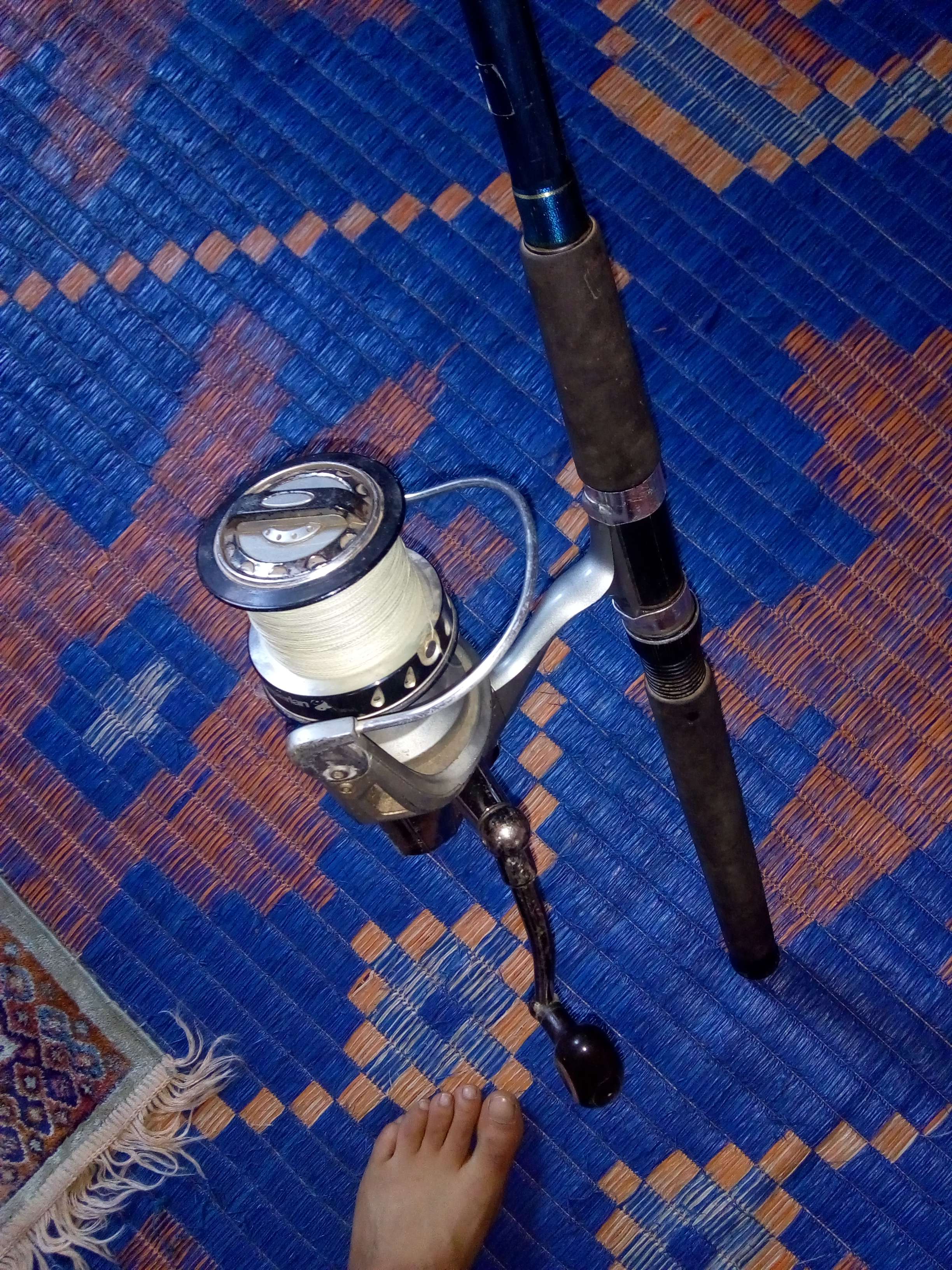 سنارة صيد الاسماك  (مستعملة)