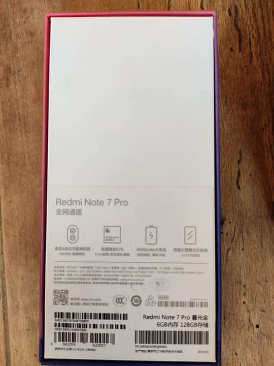 Redmi not 7 pro