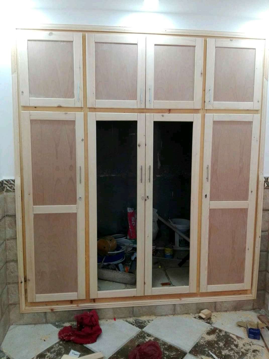 تركيب وسباغة الابواب