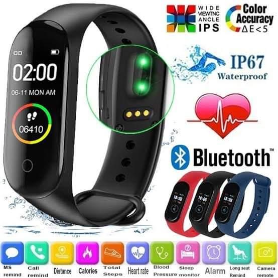 mart bracelet M4 sport montre bracelet intelligente fitness tracker