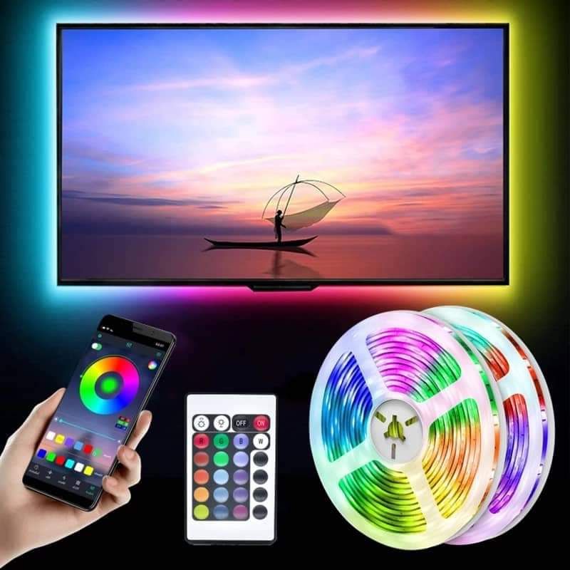 شريط إضاءة LED RGB السحري 5 امتار 😍😍