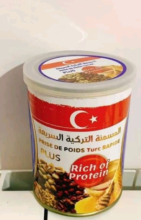 المسمنة التركية مكمل غذائي طبيعي لرجال ونساء لرياضي ولغير رياضي توصيل مجاني لكل الولايات منتج دواء و