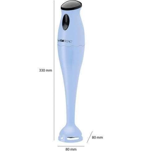 Bras mixeur plongeant 180 w /bol 500 ml clatronic sm 3577