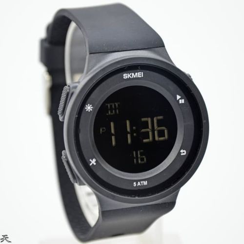Skmei Montre Pour Homme - 1445 Sport - Water Resiste -noir/noir